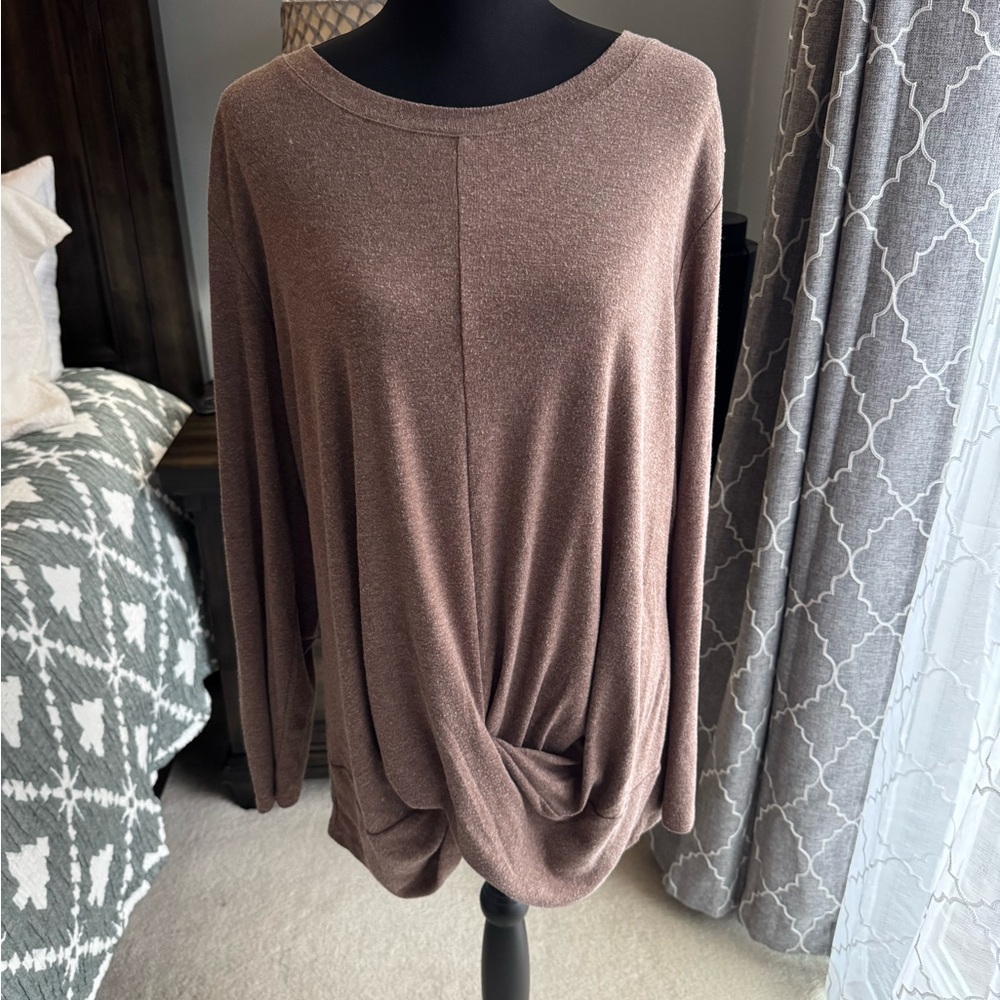 Source Unknown Brown Women's Sweater